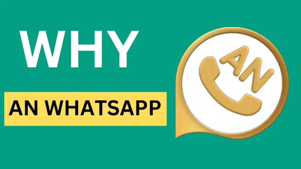 WHY AN WHATSAPP