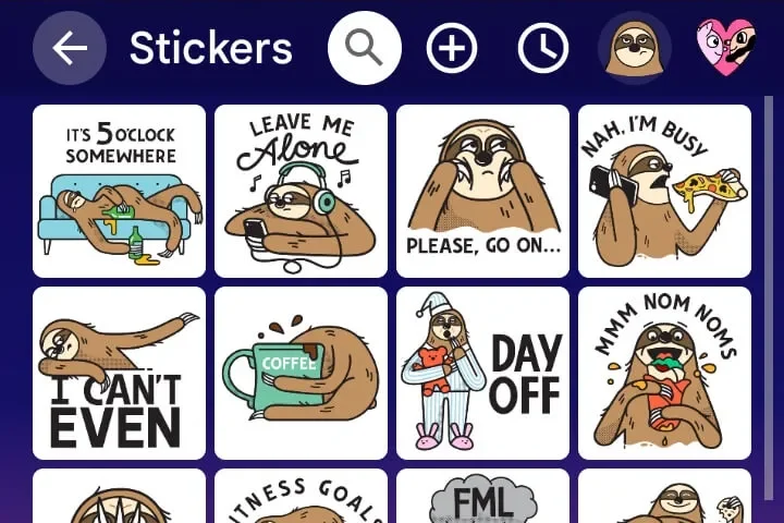 Stickers Galore